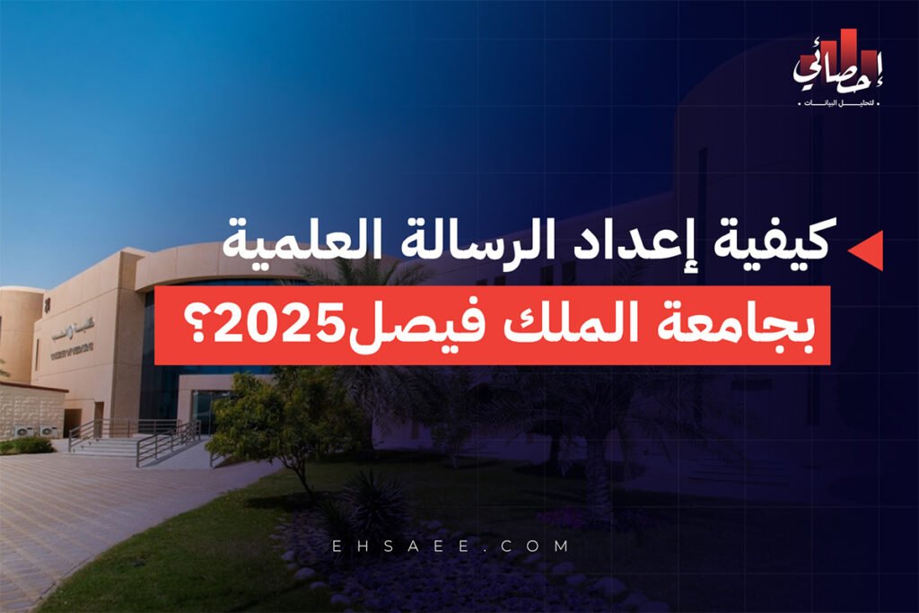كيفية إعداد الرسالة العلمية بجامعة الملك فيصل2025؟
