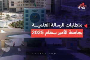 متطلبات الرسالة العلمية بجامعة الأمير سطام 2025