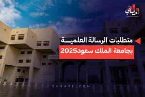 متطلبات الرسالة العلمية بجامعة الملك سعود2025