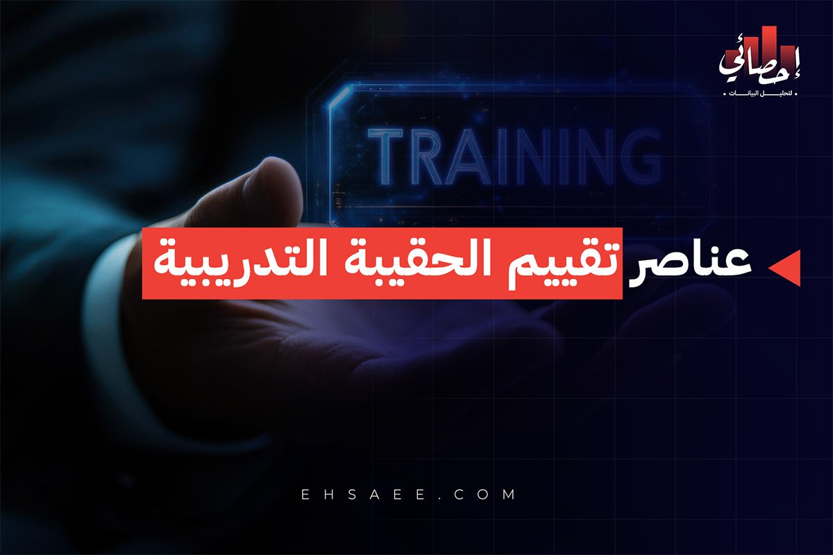 عناصر تقييم الحقيبة التدريبية