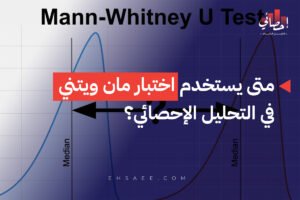 متى يستخدم اختبار مان ويتني في التحليل الإحصائي؟