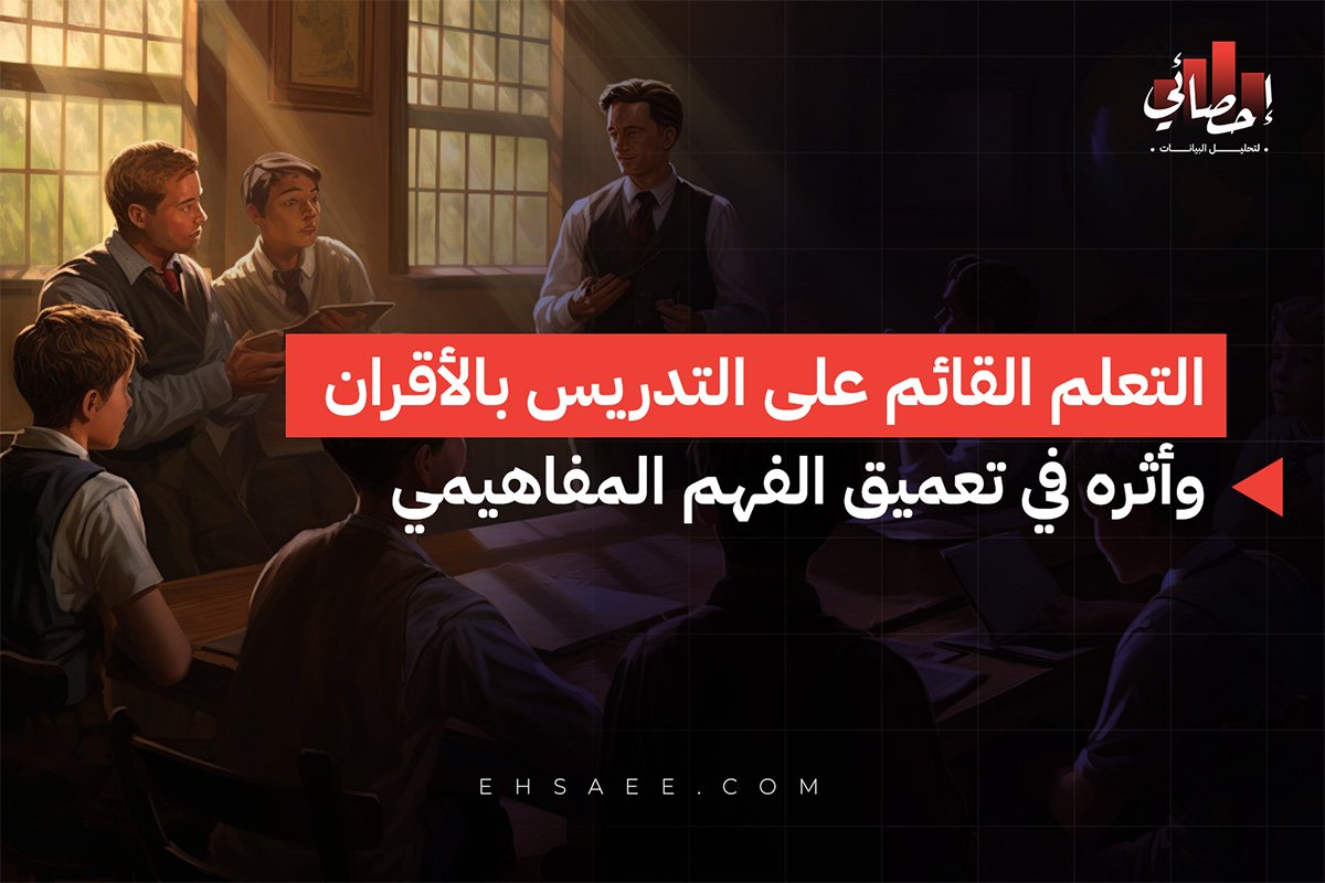 التعلم القائم على التدريس بالأقران وأثره في تعميق الفهم المفاهيمي