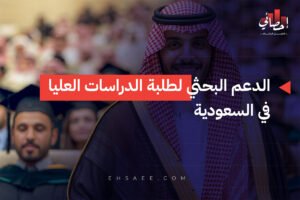 الدعم البحثي لطلبة الدراسات العليا في السعودية