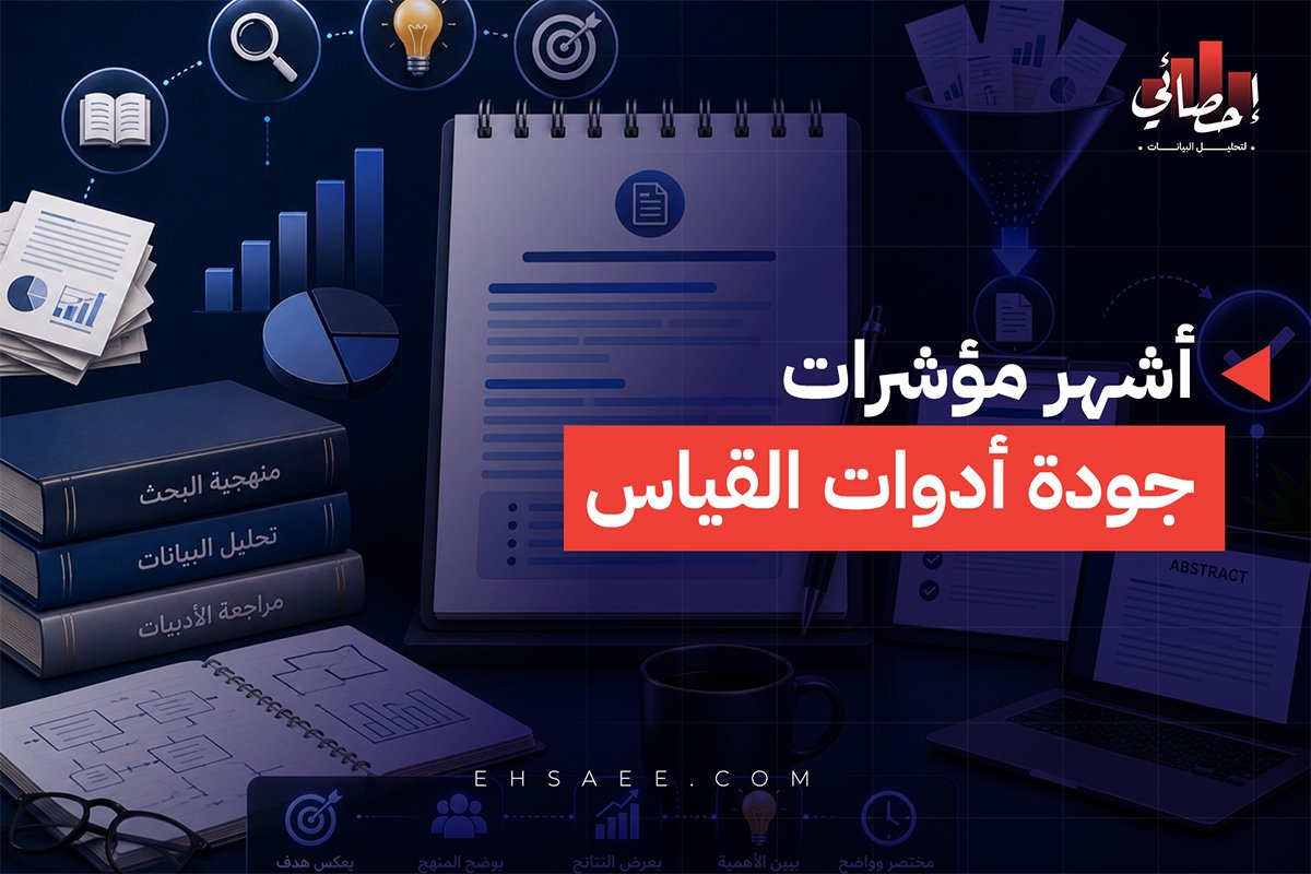 أشهر مؤشرات جودة أدوات القياس