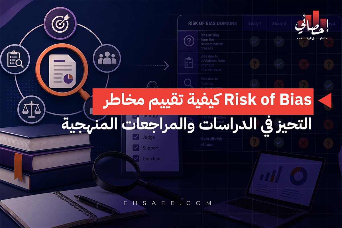 Risk of Bias كيفية تقييم مخاطر التحيز في الدراسات والمراجعات المنهجية