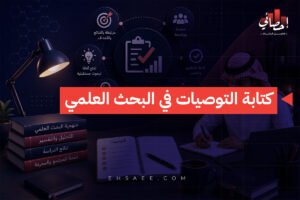 كتابة التوصيات في البحث العلمي
