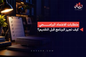 متطلبات الاعتماد البرامجي كيف تجهز البرنامج قبل التقديم؟